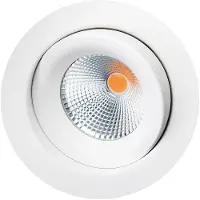 SG ARMATUREN SG-VALAISIN JUNISTAR ECO 7W 550LM 3000K VALKOINEN (8 KPL)