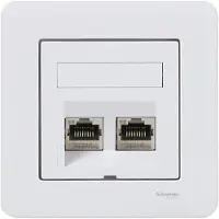 Schneider ELECTRIC EXXACT DATARASIA VINO VALKOINEN + ACTASSI 2XCAT6A STP (WDE002438)
