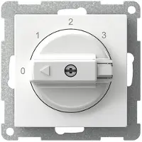 Schneider ELECTRIC EXXACT 1-NAPAINEN 0-1-2-3 VÄÄNTÖKYTKIN VALKOINEN (WDE002218)