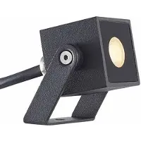 Malmbergs Brick Mini LED kohdevalaisin 4000K 1W IP65 grafiitinharmaa