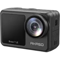 Akaso Brave 7 LE -kaksoisnäyttöinen 4K/30fps-toimintakamera, IPX7-vesitiivis