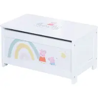 Roba Toy Chest Peppa Pig - White - 60X 32X 30CM