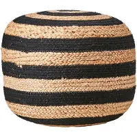 Affari of Sweden JUNI puffi musta/luonnollinen
