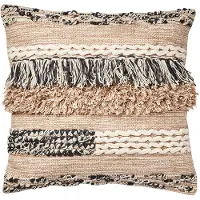 Affari of Sweden , MINNA tyynynpäällinen beige/harmaa/norsunluu