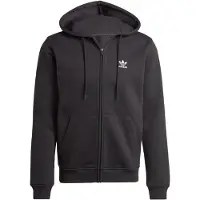 Adidas Originals Collegetakki 'Trefoil Essentials' musta / valkoinen