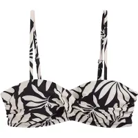 We fashion Bikinitoppi musta / valkoinen