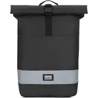 OAK25 Reppu 'Everyday Rolltop Bike' harmaa / musta