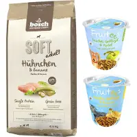 bosch HPC 2x12,5kg Soft Chicken & Banana Soft Koiranruoka