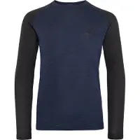Bula Juniors' Norm Merino Wool Crew Navy Kerrasto yläosat 12