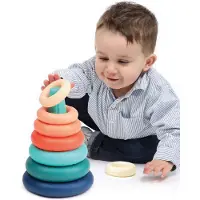 Ludi Stacking Tower - Multi/patterned - ONE SIZE