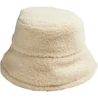 Pieces Pcnetty Teddy Bucket Hat Bc - Cream - ONE SIZE