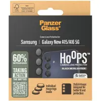 PanzerGlass Hoops Camera Lens Protector Black Samsung Galaxy A16 | A16 5G, Samsung, Samsung - Galaxy A16 4G, Samsung - Galaxy A16 5G, Asennus kuiva (3809)