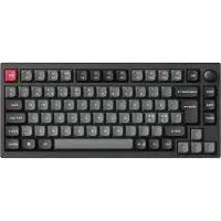 Lemokey P1 Pro QMK 75% RGB ISO Näppäimistö [K Super Brown] - Carbon Black