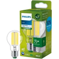 Philips Ultra Efficient LED -lamppu, E27, 4000 K, 1095 lm, kirkaspintainen