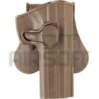Amomax kovamuovinen vyöholsteri CZ 75 SP-01 - dark earth