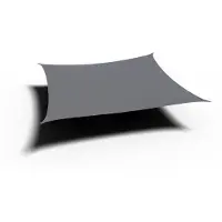 Platinum sun & shade Dreamsail aurinkopurje vedenpitävä neliö 500x500cm harmaa
