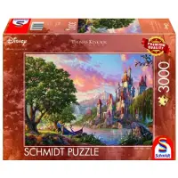 Schmidt Thomas Kinkade: Belle’s Magical World 3000p palapeli