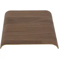 AYTM Curva tarjotin/yläpaneeli Curva jakkaralle 33 cm Pähkinäpuu