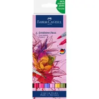Faber-Castell Goldfaber Aqua Dual Marker 6-setti Flowers