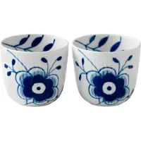 Royal Copenhagen - Blue Fluted Mega Kynttilälyhty 2 kpl