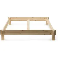 Normann Copenhagen - Notch Bed Frame 160 x 200 cm - Sängyt - Simon Legald - Puun värinen