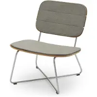 Skagerak Lilium Lounge Chair Cushion Ash