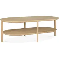 Ethnicraft Bok Sohvapöytä tammi 120x60 cm