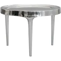 101 Copenhagen Phantom sivupöytä Chrome low