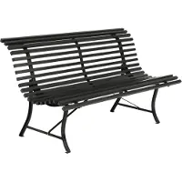 Fermob Louisiane sohva 150 cm Liquorice