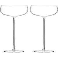 LSA International Samppanjalasi Coupé wine culture, 2 kpl