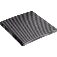 HAY - Seat Cushion For Type Chair - Grey Black Stripe - Tyynyt ja koristetyynyt - Jonas Trampedach - Harmaa