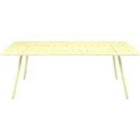 Fermob Luxembourg ruokapöytä 100x207 cm Frosted Lemon