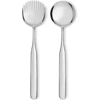Alessi Salad Set In 18/10 Stainless Steel - Silver - ONE SIZE