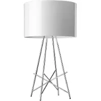 Flos Pöytävalaisin , RAY, himmennettävä, Valkoinen, Olohuone, Metalli, Design
