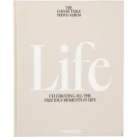 Printworks Photo Album - Life - Beige - 27.0X 5.0X 33.0CM