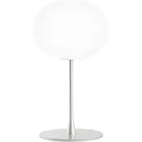Flos Design-pöytävalaisin GLO-BALL, himmennettävä, Valkoinen/opaali, Olohuone/ruokailutila, Lasi, Design,