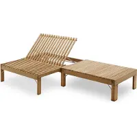 Skagerak Riviera Lounge -sohva tiikki