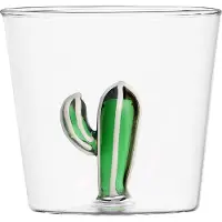 Ichendorf Milano - Desert Plant Tumbler Cactus Green - 35 cl - Juomalasit - Vihreä