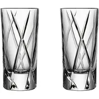 Orrefors City shottilasit 2-pack 1 set Kirkas