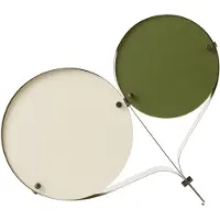 Gubi Design-pöytävalaisin Coppia, Kerma/meripihka, Olohuone/ruokailutila, Metalli, Moderni