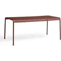 HAY Palissade pöytä, 170 x 90 cm, iron red