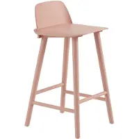 Muuto Nerd baarituoli, 65 cm, tan rose