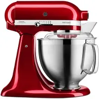 KitchenAid Artisan KSM185 -yleiskone, metallic punainen