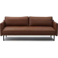 Normann Copenhagen Rar 3-istuttava sohva Omaha leather cognac