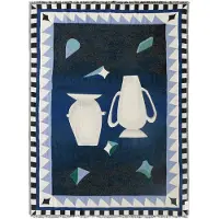 &tradition Momento JH46 torkkupeitto 180x130 cm Midnight blue
