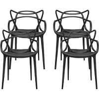 Kartell Masters-tuoli musta