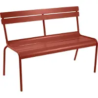 Fermob Luxembourg 2-istuttava sohva Red ochre