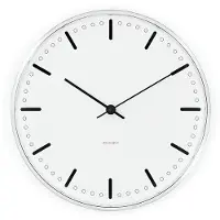 Arne Jacobsen AJ City Hall seinäkello, 21 cm