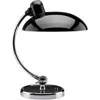 Fritz Hansen Pöytävalaisin , Kaiser Idell 6631-T Luxus, Musta, Olohuone, Metalli, Design