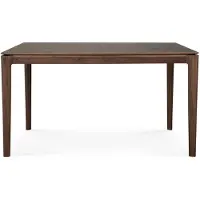 Ethnicraft , Bok Ruokapöytä 80x140 cm Ruskeaksi lakattu tiikki